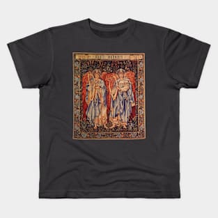 Angeli Laudantes by Sir Edward Coley Burne Jones Kids T-Shirt